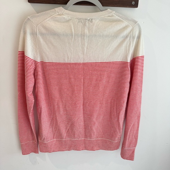 Banana Republic Merino Wool Striped J’adore Sweater Large - Picture 5 of 5